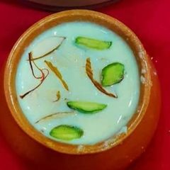 A picture of Sitafal rabdi kulfi.