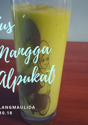 Foto resep Jus Mangga mix Alpukat