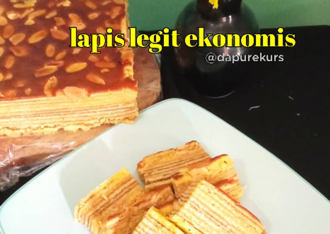 Resep Lapis legit ekonomis oleh Esih Kurniasih Cookpad