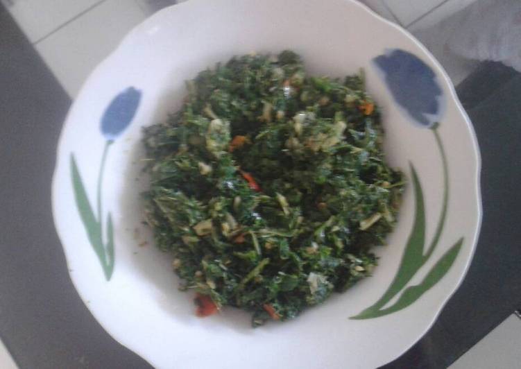 Resep Tutuk daun kunjui (Kalteng), Bikin Ngiler