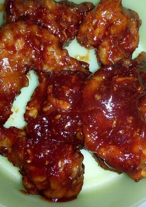 Foto resep Fire Chicken Wings ala ala Richeese Factory