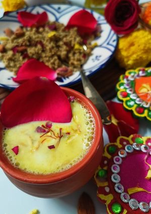 A picture of Thandai.