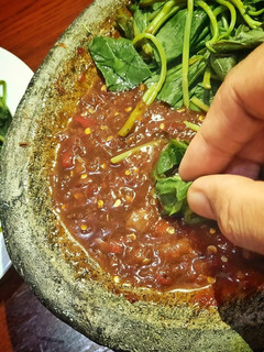 Foto resep Brambang Asem (Daun Ubi & Bunga Turi)