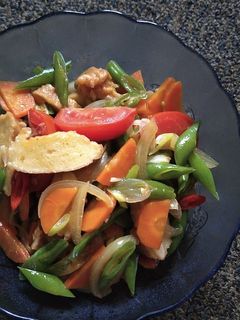 Foto resep Tumis sayur + kekian udang
