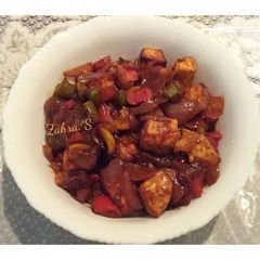 A picture of Schezwan Paneer.