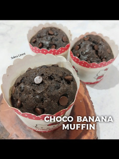 Foto resep Choco Banana Muffin