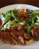 Fried Chicken with Vegetables