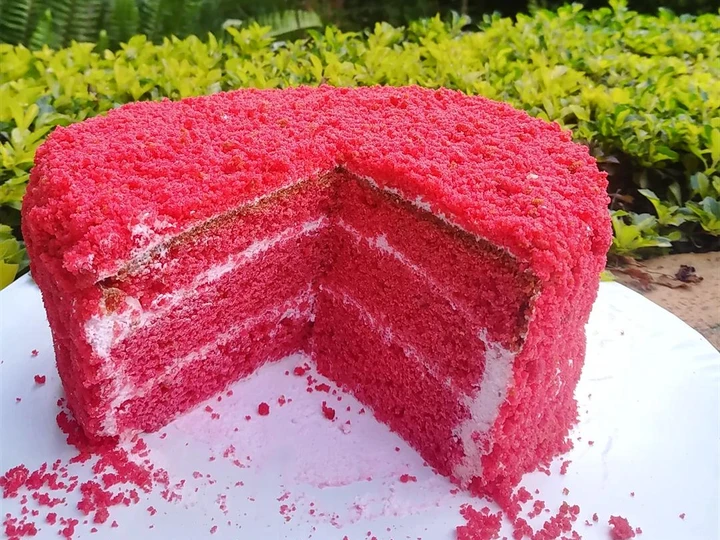 Easy Way Prepare Red velvet cake/cupcakes the  Makes Drooling So Delicious