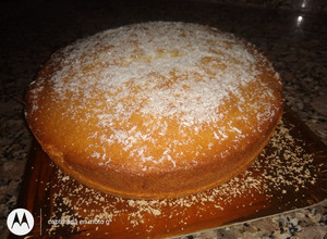 Una foto de Torta Matera Fácil Con Crema Pastelera✨