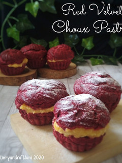 Foto resep Red Velvet Choux Pastry