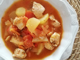 Estofado de pollo