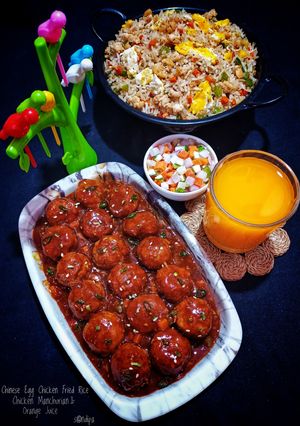 চিকেন মাঞ্চুরিয়ান (Chicken Manchurian recipe in Bengali) রেসিপির প্রধান ছবি
