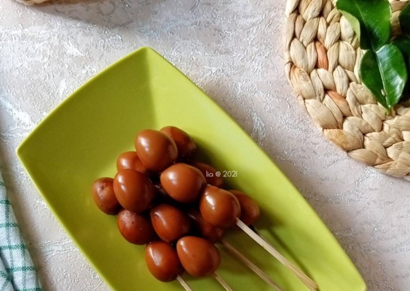 Sate Telur Puyuh Ala Angkringan PGOT