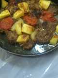 Kofta Baked in a Tray (Lahmeh bil Saniyeh)