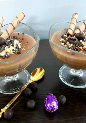 عکسی از دستور دسر نسکافه ای فوق العاده راحت