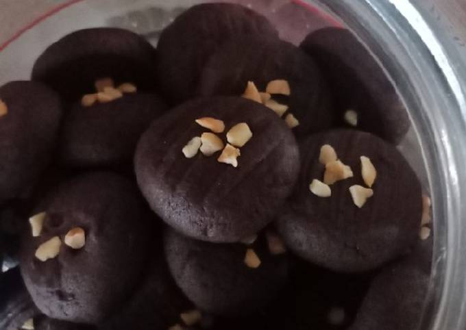 Resep Choco peanut cookies Anti Gagal