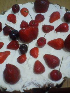 Una foto de Torta helada fácil