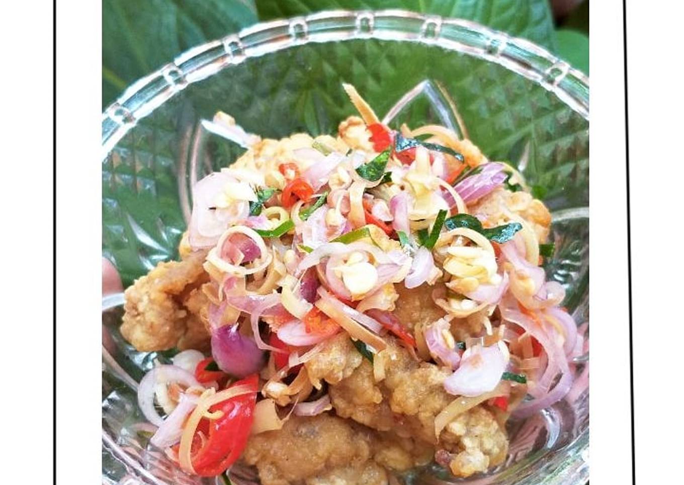 Ayam kuluyuk sambal matah
