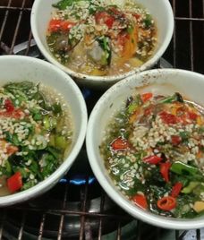 hột vịt lộn nướng