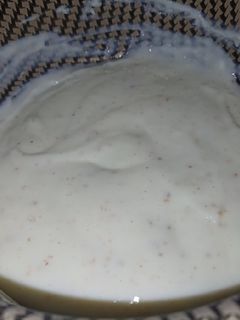 Una foto de Salsa blanca dietética