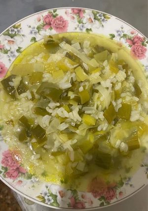 Φωτογραφία της συνταγής Πρασόρυζο 🧑‍🍳