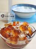 Traditional Agar Jelly with Winter Melon Tea