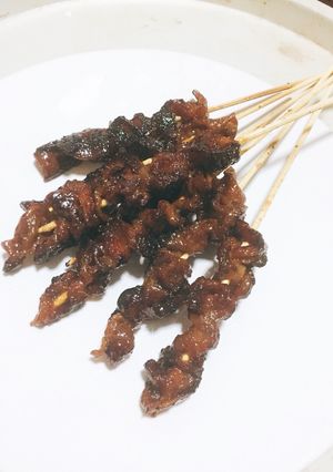 Foto resep Sate kulit (ayam)