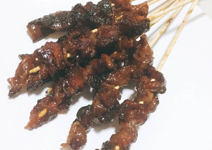 Resep Sate Kulit Ayam Oleh Chika Cookpad