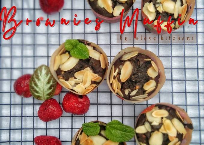 Resep buat Brownies Muffin Gluten Free yang lezat