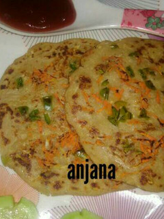 A picture of Bread uttapam.