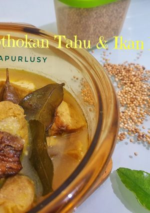 Foto resep Kothokan Tahu dan Ikan pe