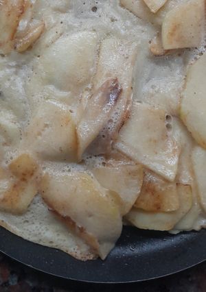 Una foto de Panqueque de Manzana en Minutos 🍏🍎