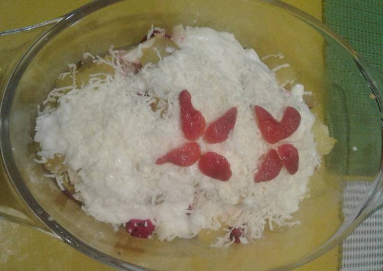 Recipe: Appetizing Salad buah kilat