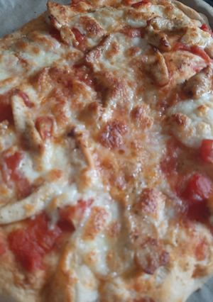 Petra házi pizzája recept fotója