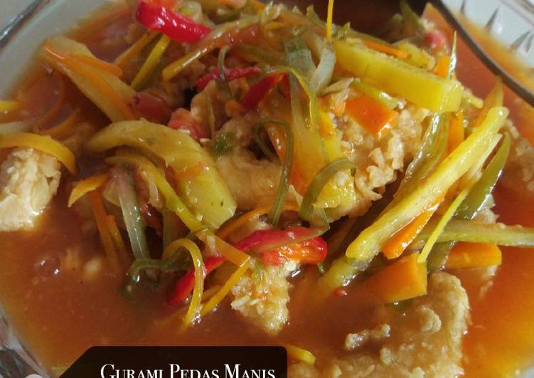 Bumbu meracik Gurami Saos Pedas Manis, Anti Gagal