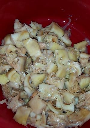 Foto resep Mandai pedas/ kulit cempedak