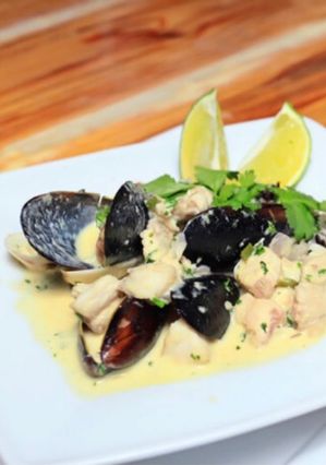 Una foto de Curry de Mariscos