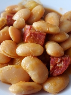Una foto de Judiones con chorizo