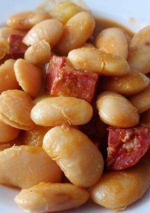 Una foto de Judiones con chorizo