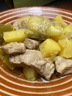 Una foto de Secreto ibérico guisado en Crockpot u olla a presión