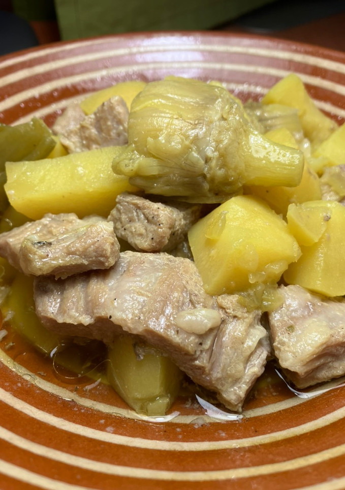 Una foto de Secreto ibérico guisado en Crockpot u olla a presión