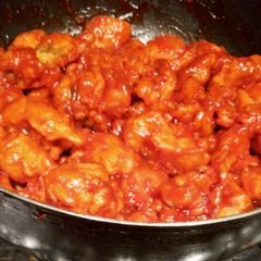 Orange Dynamite chicken 🐔🐔 A picture of Orange Dynamite chicken 🐔🐔.