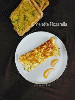 Foto resep Omelette Mozarella
