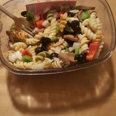 A picture of Pasta salad.
