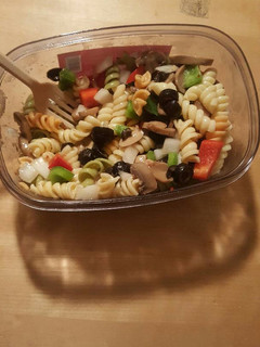 A picture of Pasta salad.