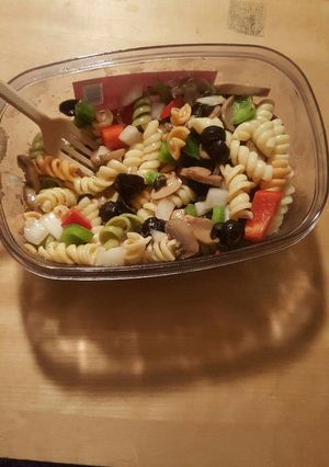 A picture of Pasta salad.