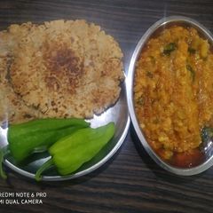 A picture of Dudhi no Olo | Lauki Bhartha.