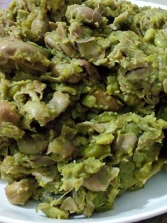 صورة لوصفة الفول الاخضر مبخر رائع