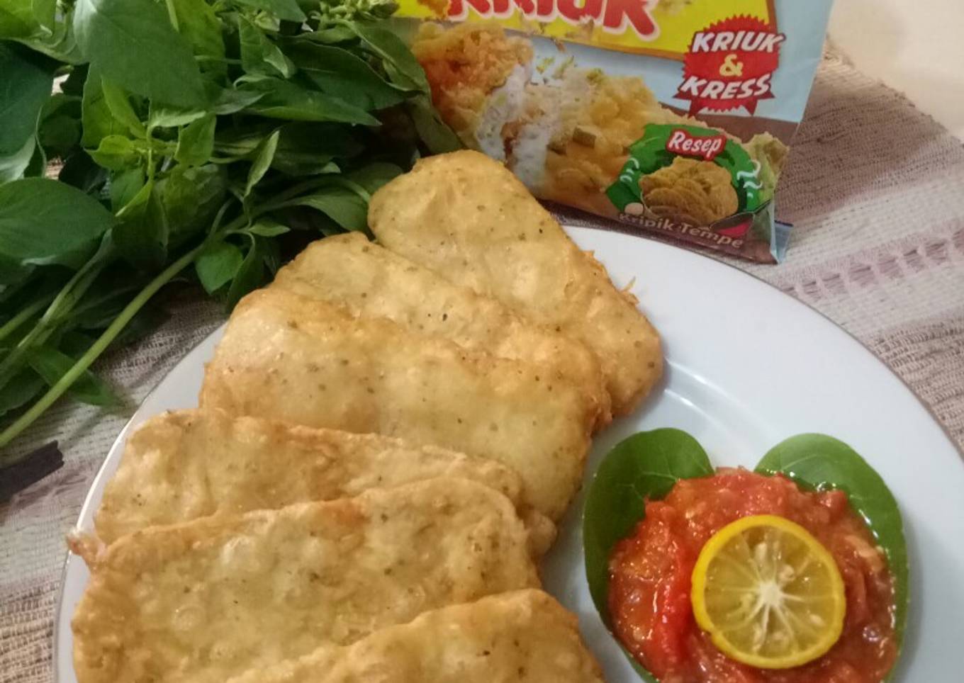 219. Tempe goreng kriuk