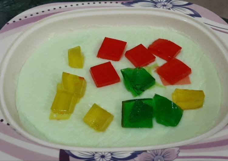 How to Make Perfect Custard jelly